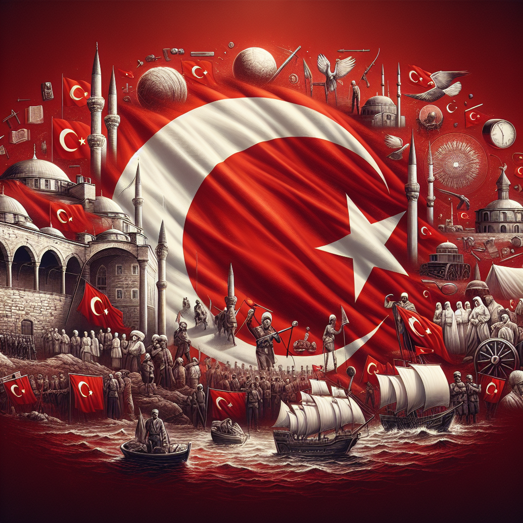 Türk Bayrağındaki Ay ve Yıldız Nereden Geliyor ? İşte Şanlı Türk Bayrağımızın Tarihi
