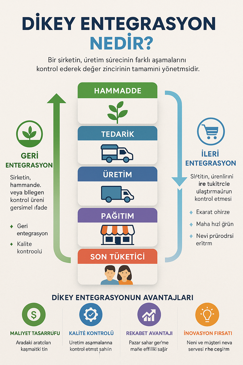 Dikey Entegrasyon ( Dikte Entegrasyon ) Nedir ?