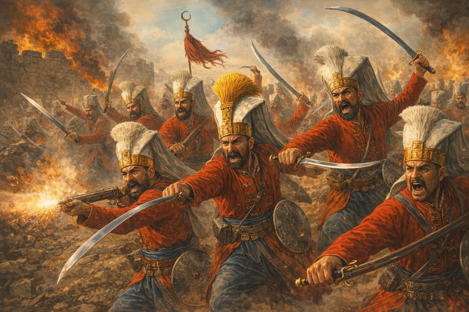 Yeniçeri (Eski Asker ) Padişah 2. Mahmut Ayaklanması